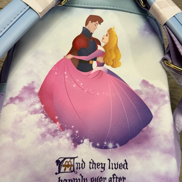 Loungefly Sleeping Beauty Castle Backpack Aurora, NWT - Picture 2 of 4